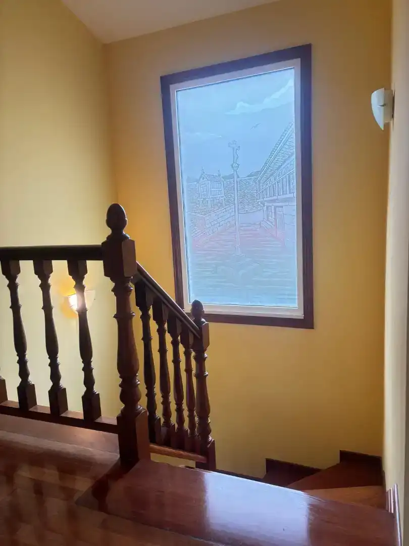 Casa o xalet de lloguer en Cangas  amb Jardí privat, Parquet i Moblat