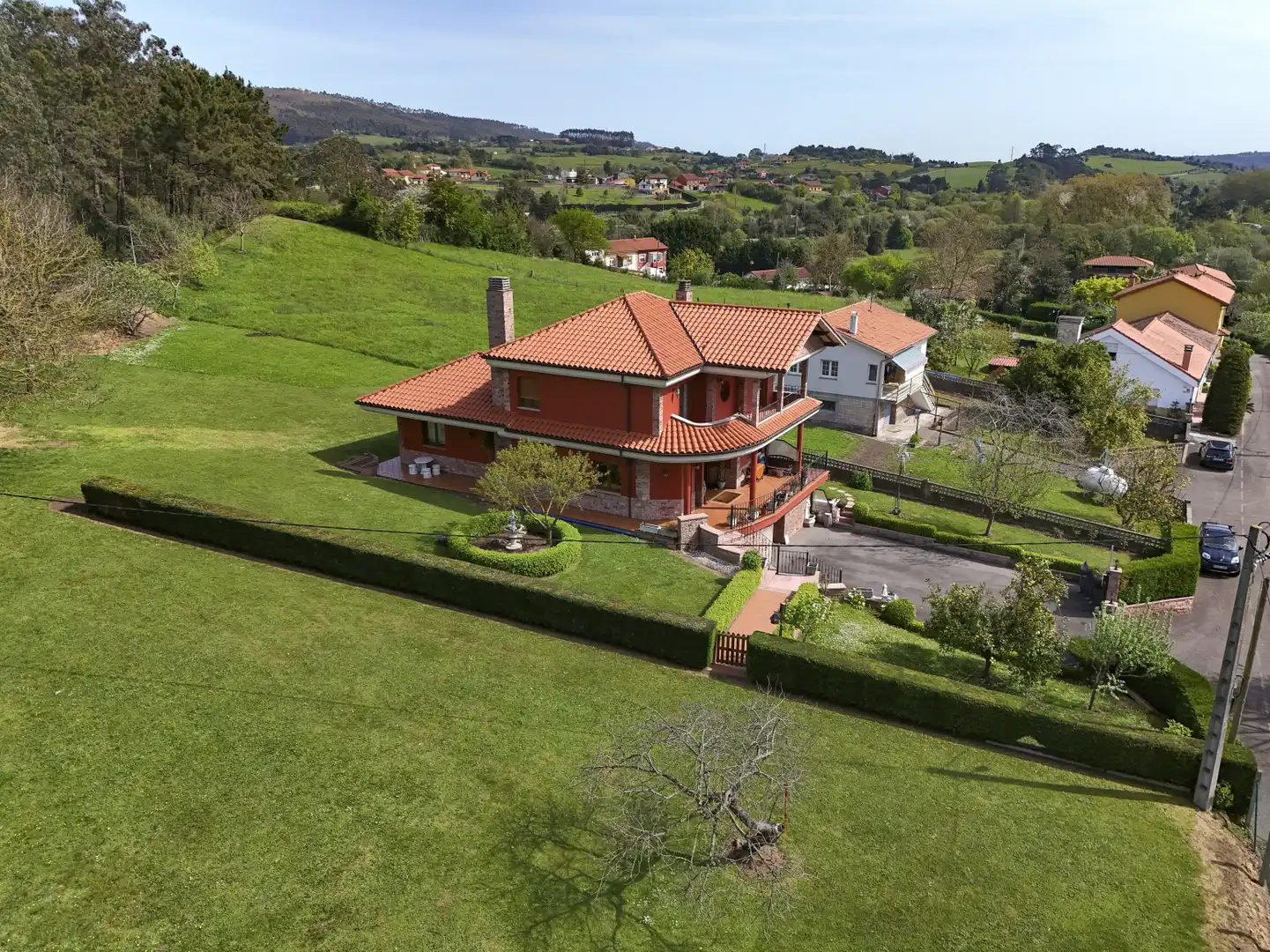 Vista exterior de Casa o chalet en venta en Gijón  con Calefacción, Parquet y Terraza