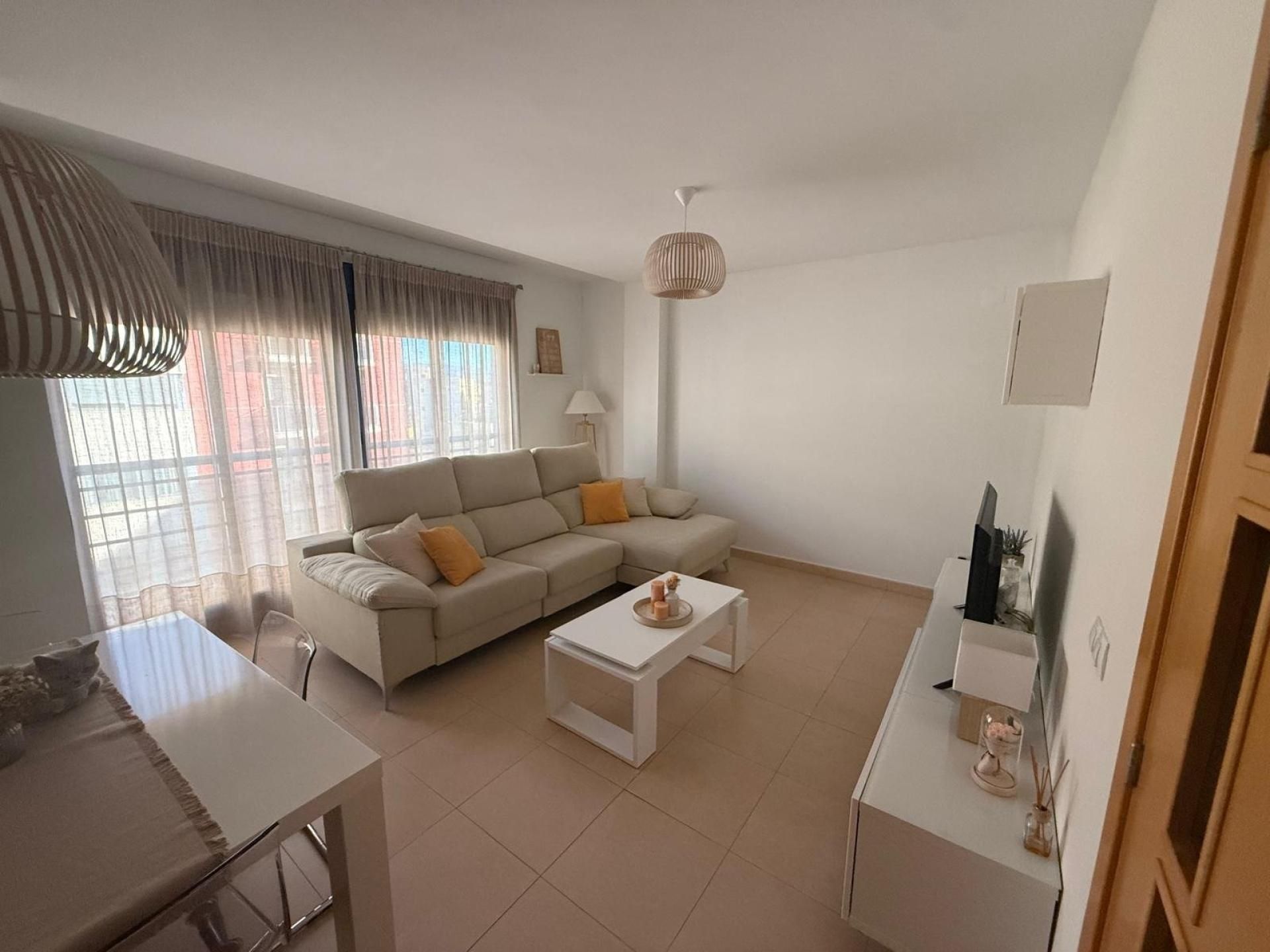Sala de estar de Piso en venta en Almazora / Almassora con Aire acondicionado
