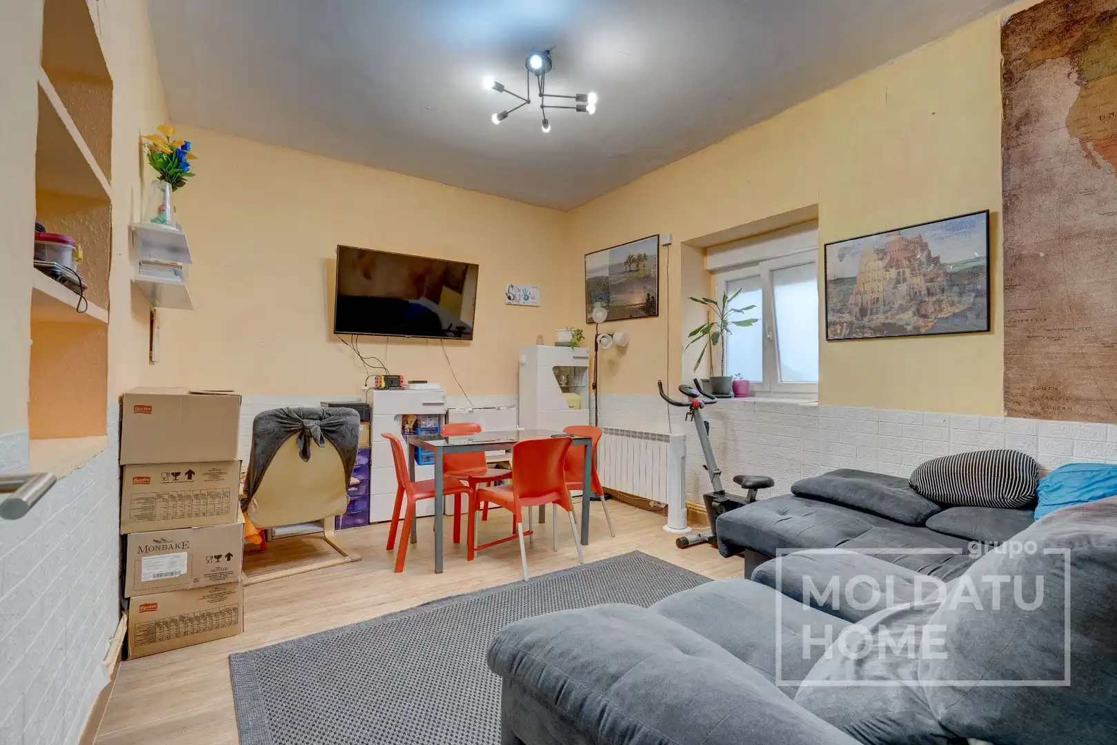 Sala de estar de Piso en venta en Irun  con Calefacción