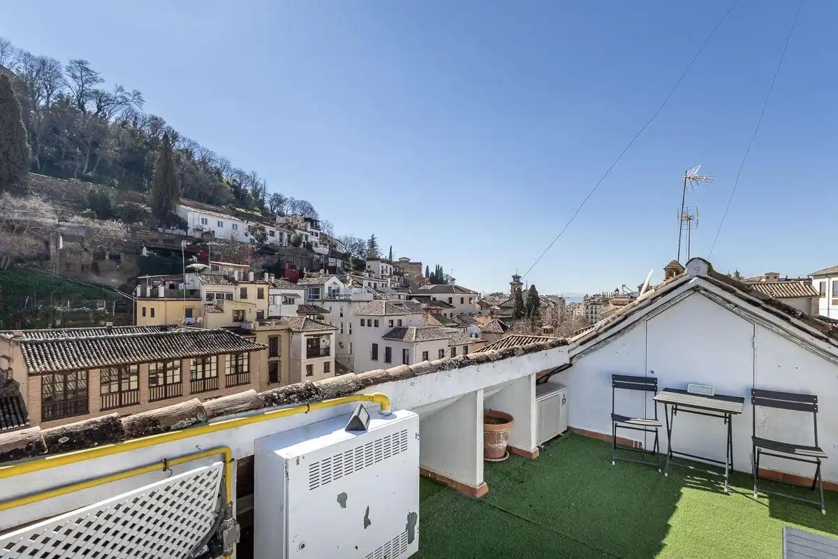 Terrasse von Gebäude zur Miete in Granada