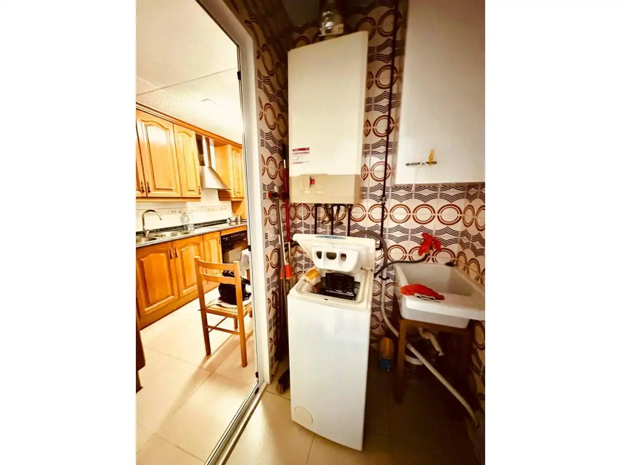 Cocina de Piso en venta en Montornès del Vallès con Calefacción, Balcón y Alarma