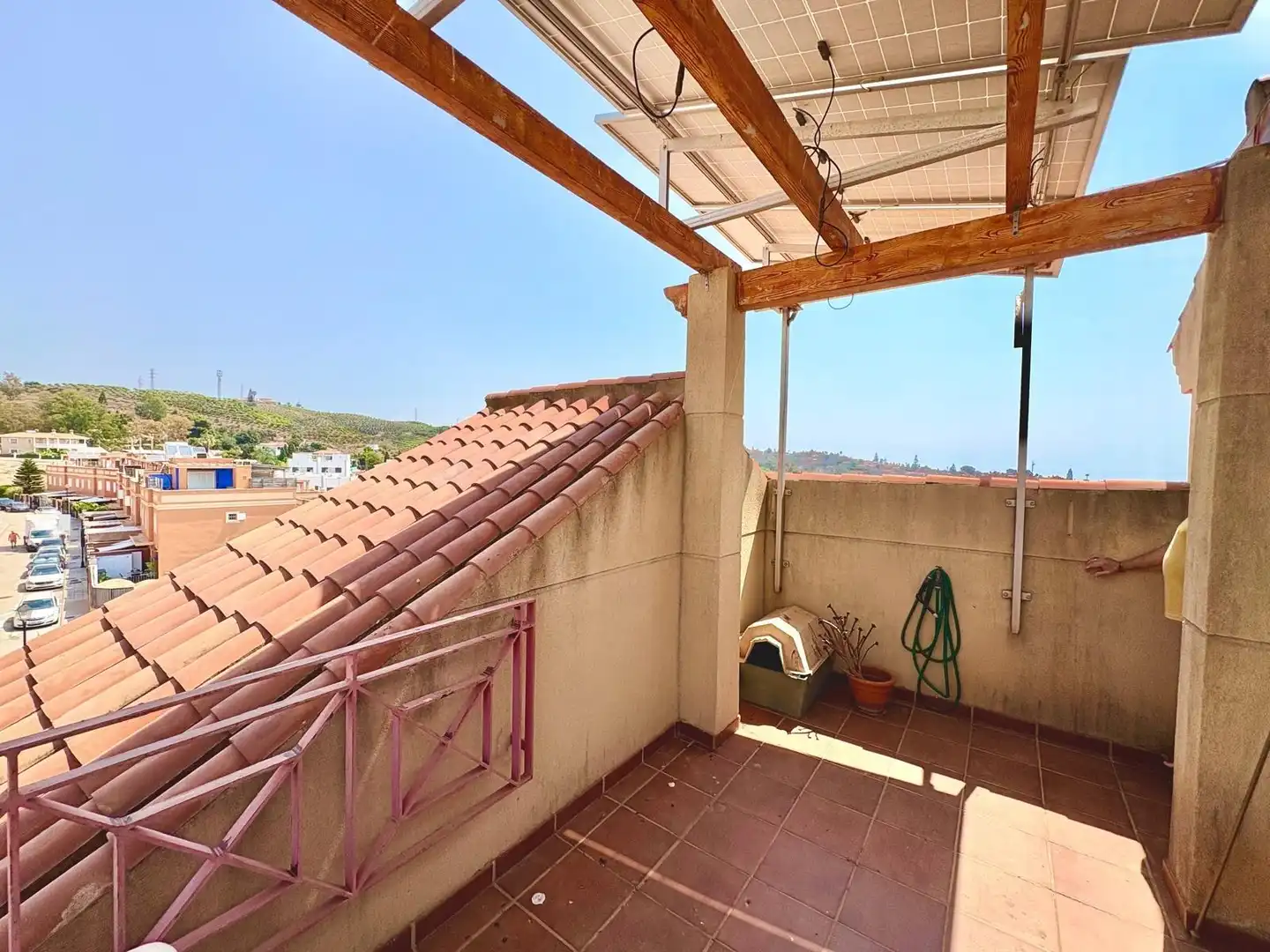 Terrassa de Casa adosada en venda en Vélez-Málaga amb Aire condicionat, Jardí privat i Terrassa
