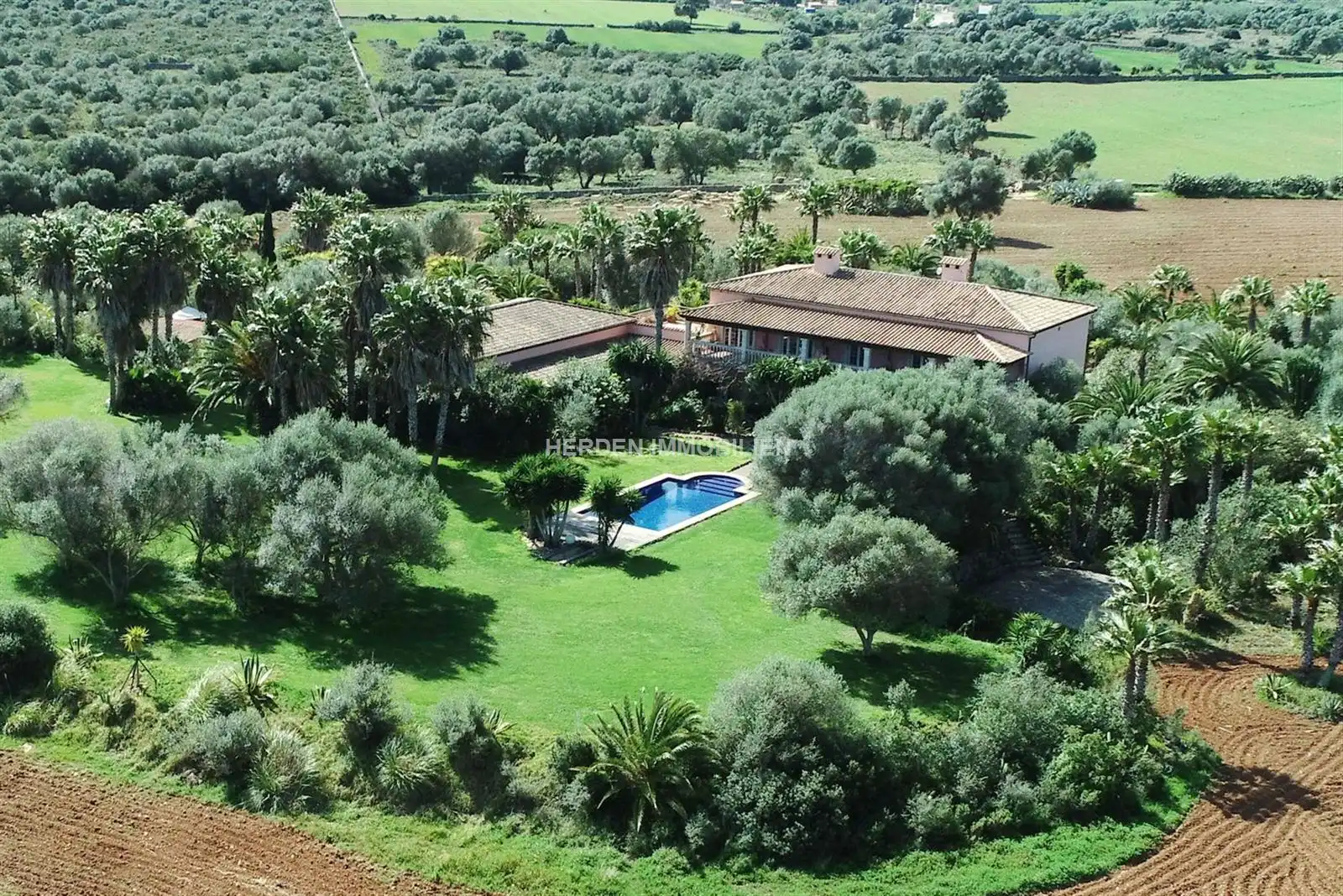 Jardín de Finca rústica en venta en Santa Margalida con Aire acondicionado, Calefacción y Terraza