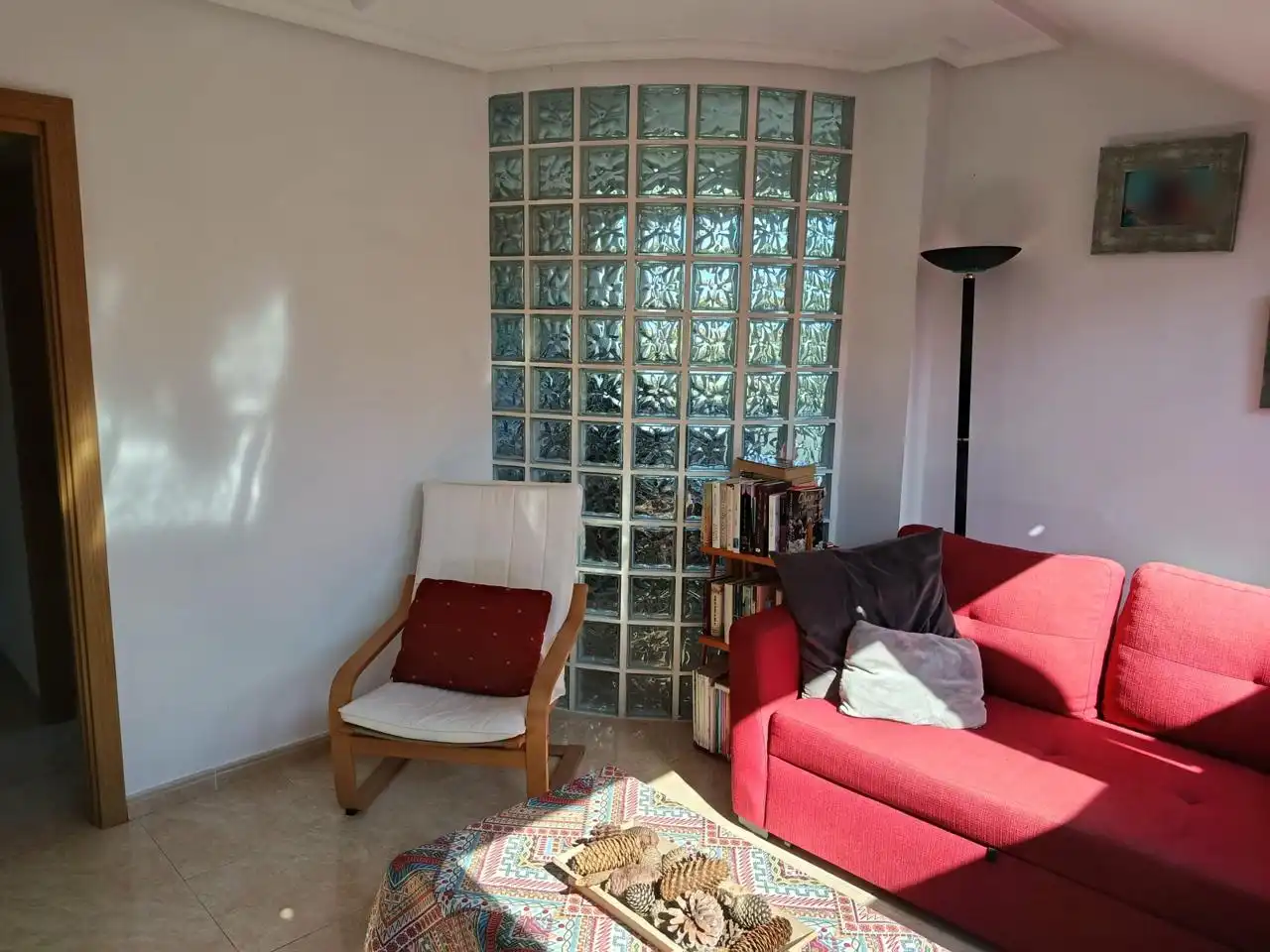 Wohnzimmer von Wohnung zum Verkauf in Meruelo mit Heizung, Terrasse und Möbliert