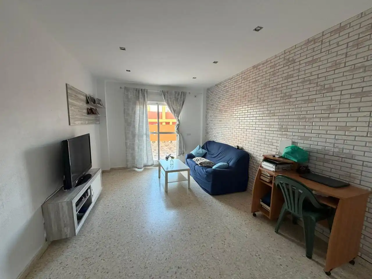 Sala d'estar de Pis en venda en Sanlúcar de Barrameda amb Aire condicionat i Terrassa