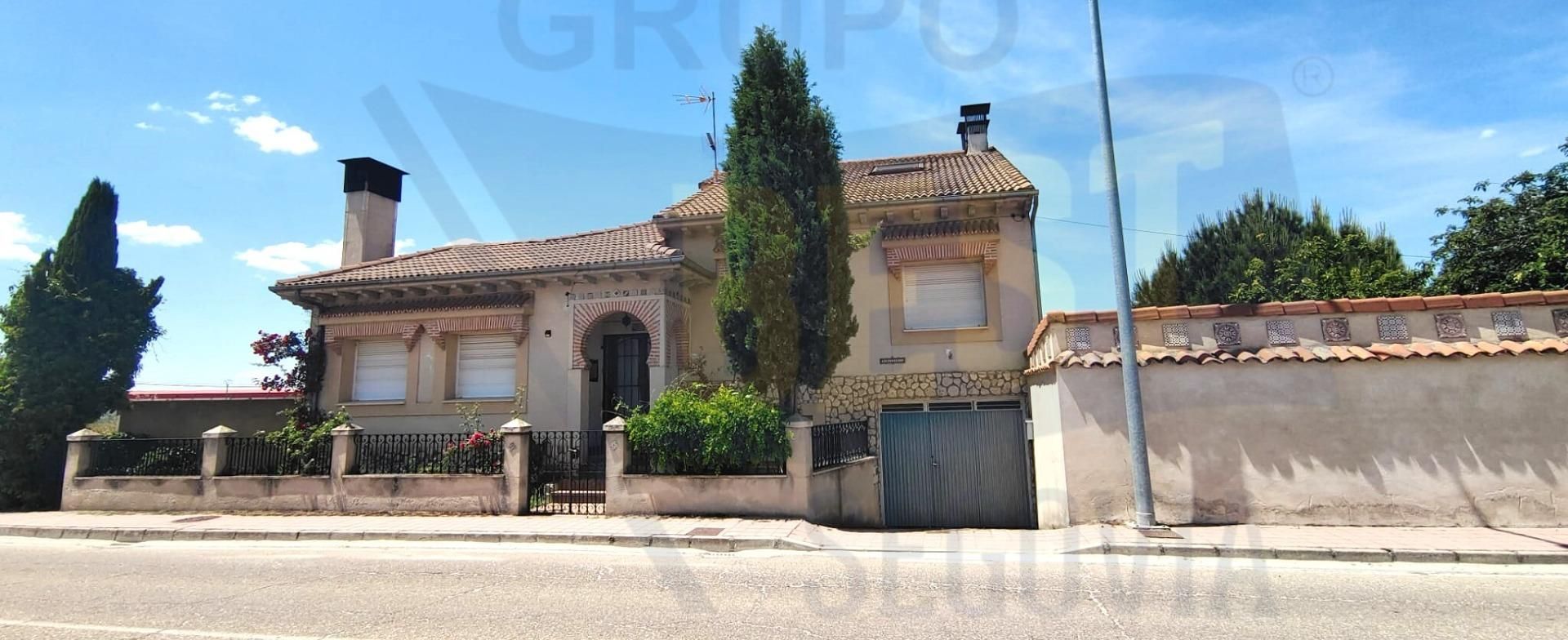 Exterior view of House or chalet for sale in Sanchonuño  with Heating, Private garden and Terrace
