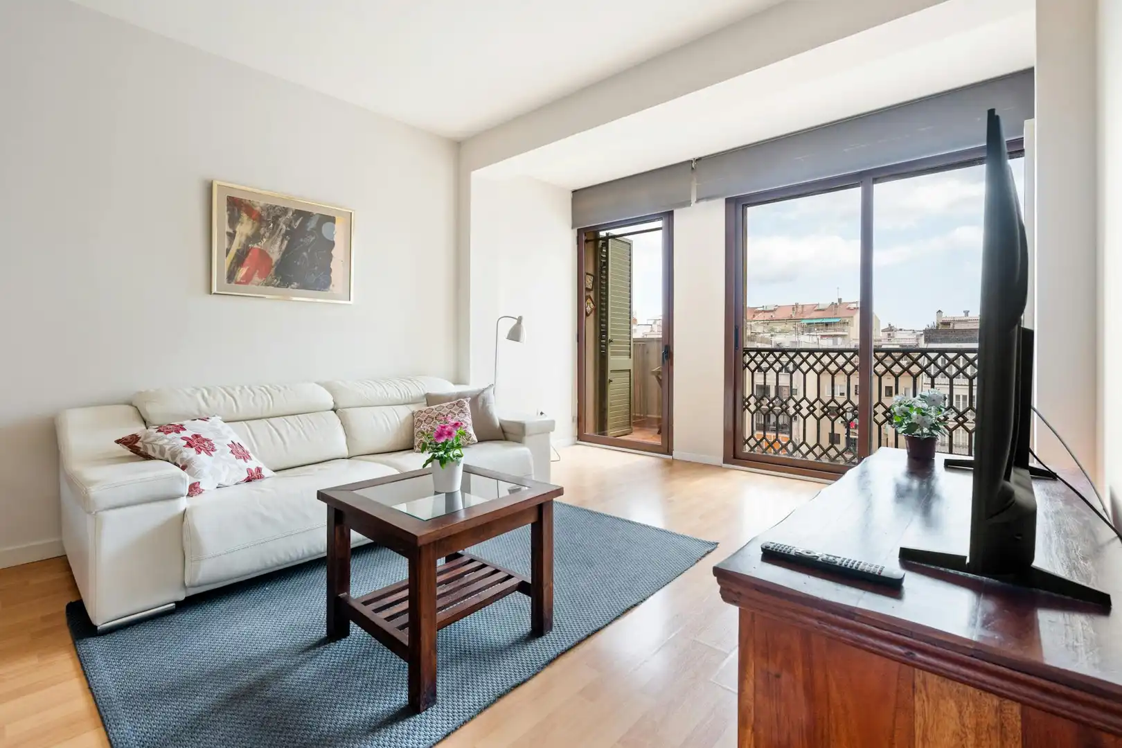Wohnzimmer von Wohnung zur Miete in Eixample