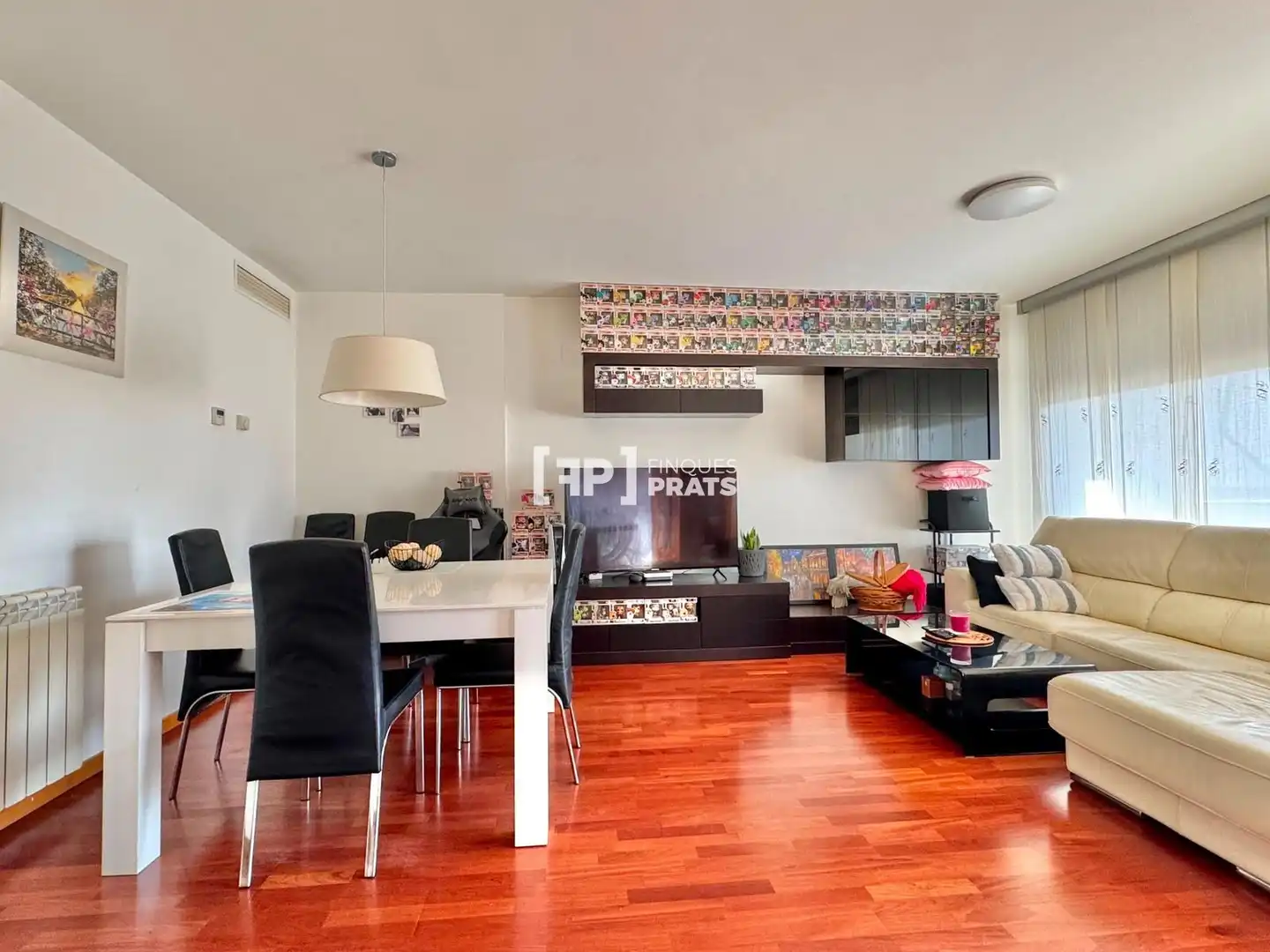 Sala d'estar de Pis en venda en Lleida amb Terrassa, Piscina i Alarma