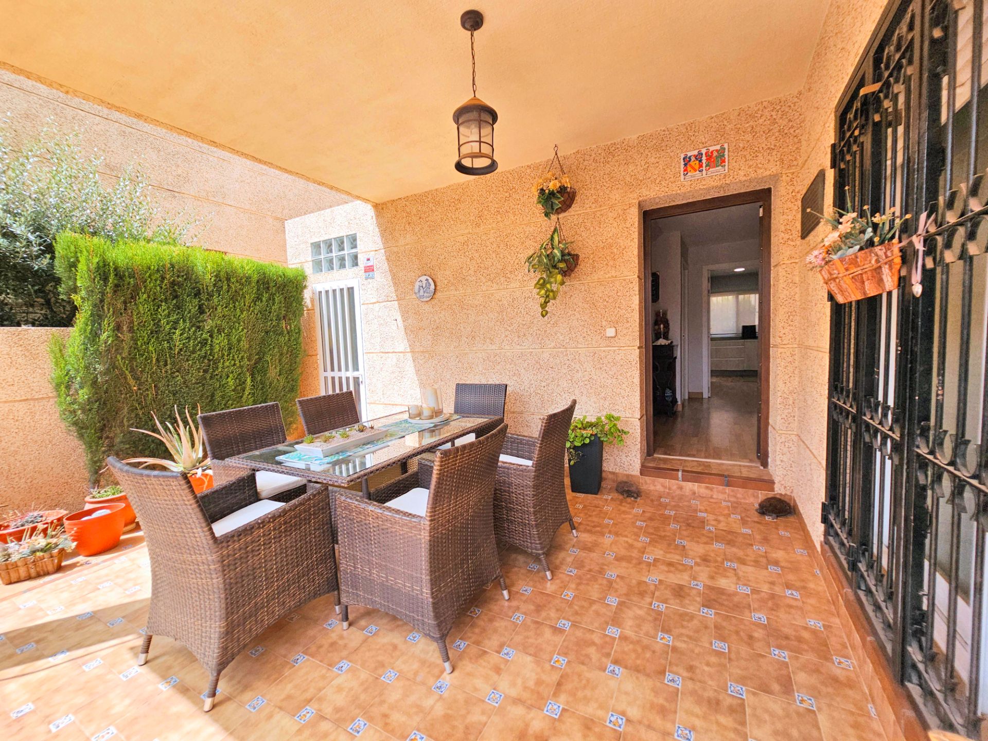 Terrace of Single-family semi-detached for sale in Cartagena  with Air Conditioner, Heating and Private garden