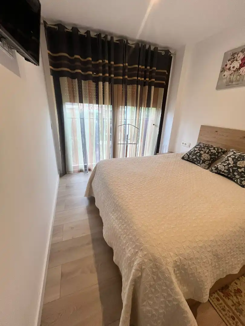 Bedroom of Flat for sale in Cubelles  with Air Conditioner, Parquet flooring and Terrace