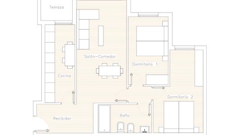 Foto 2 de Piso en venta en Landaberde Kalea, Lakua-Bizkarra, Vitoria - Gasteiz