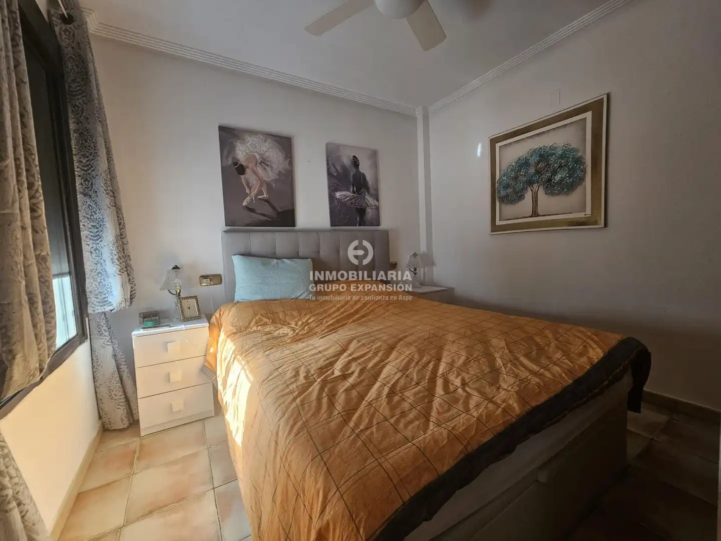 Habitación de Casa o chalet en venta en Hondón de las Nieves / El Fondó de les Neus con Aire acondicionado, Calefacción y Jardín privado