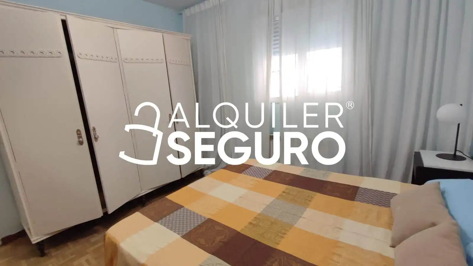Schlafzimmer von Wohnung zur Miete in Alcobendas mit Heizung und Möbliert