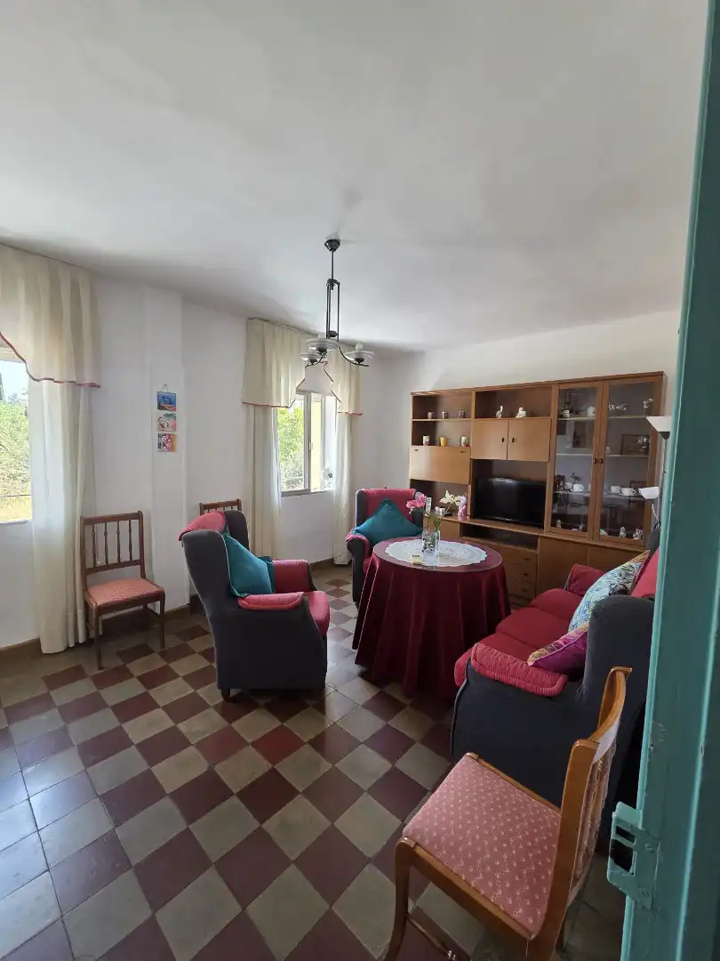 Living room of Flat for sale in Badajoz  with Air Conditioner, Furnished and Washing machine