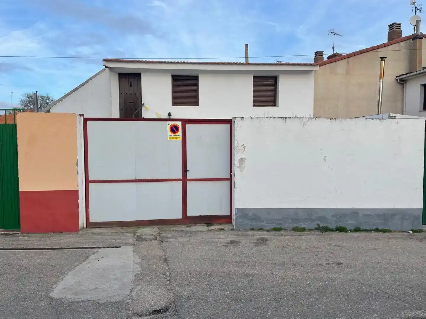 Vista exterior de Piso en venta en Mojados