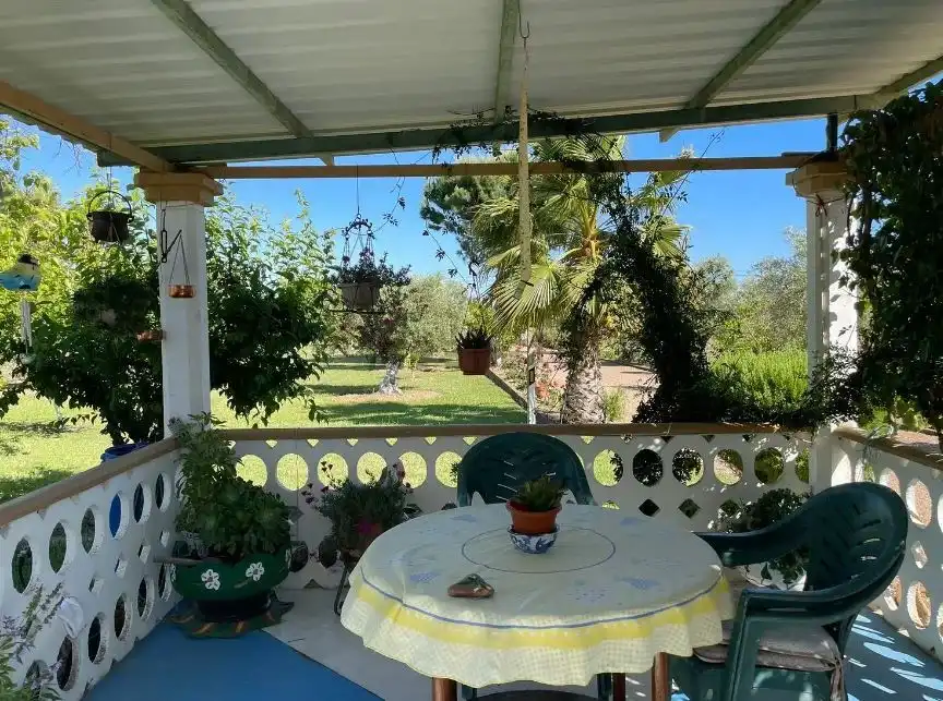 Garden of Houses for sale in Mengabril  with Private garden, Parquet flooring and Terrace