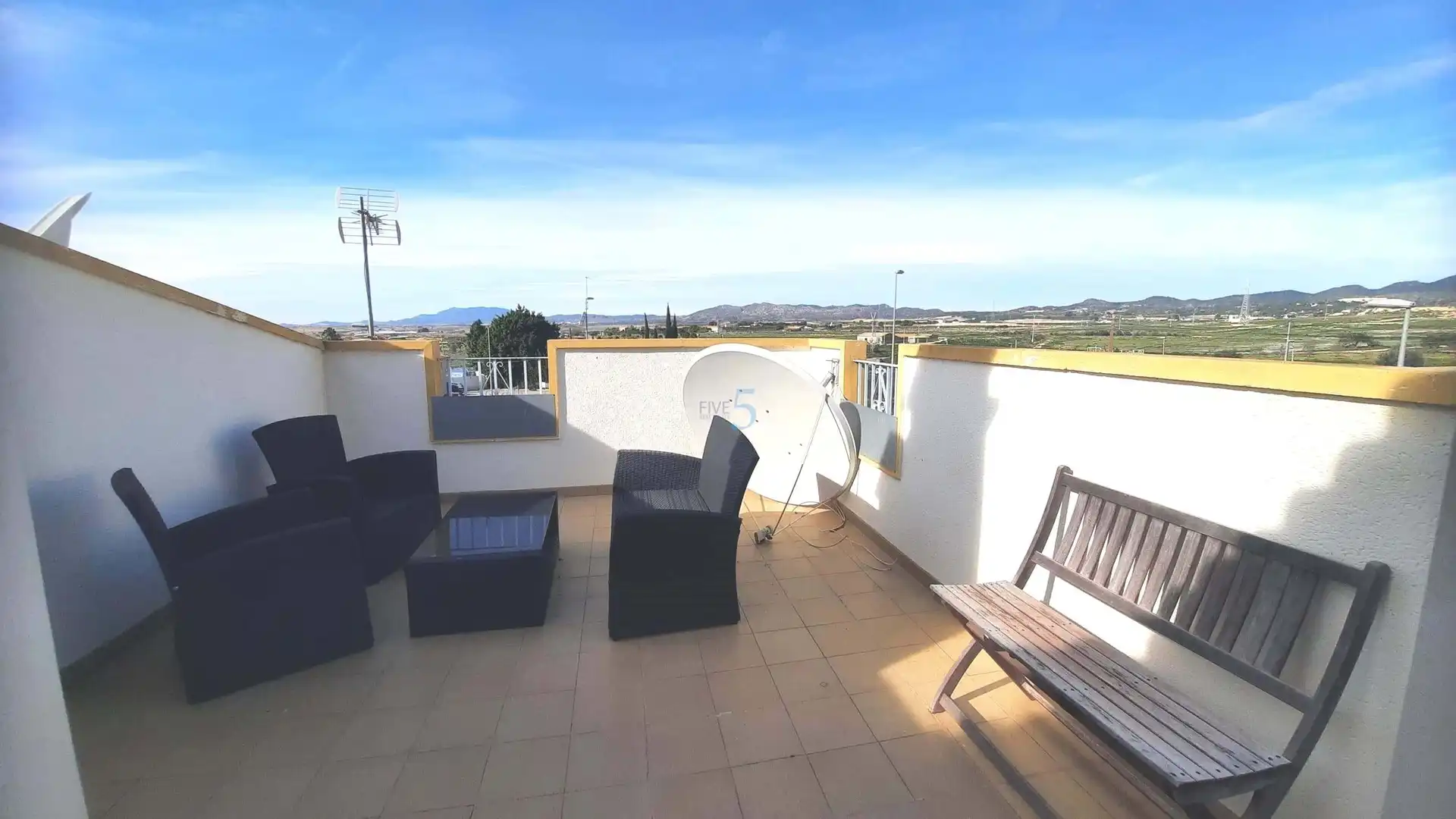 Terraza de Casa adosada en venta en Murcia con Aire acondicionado, Piscina y Amueblado