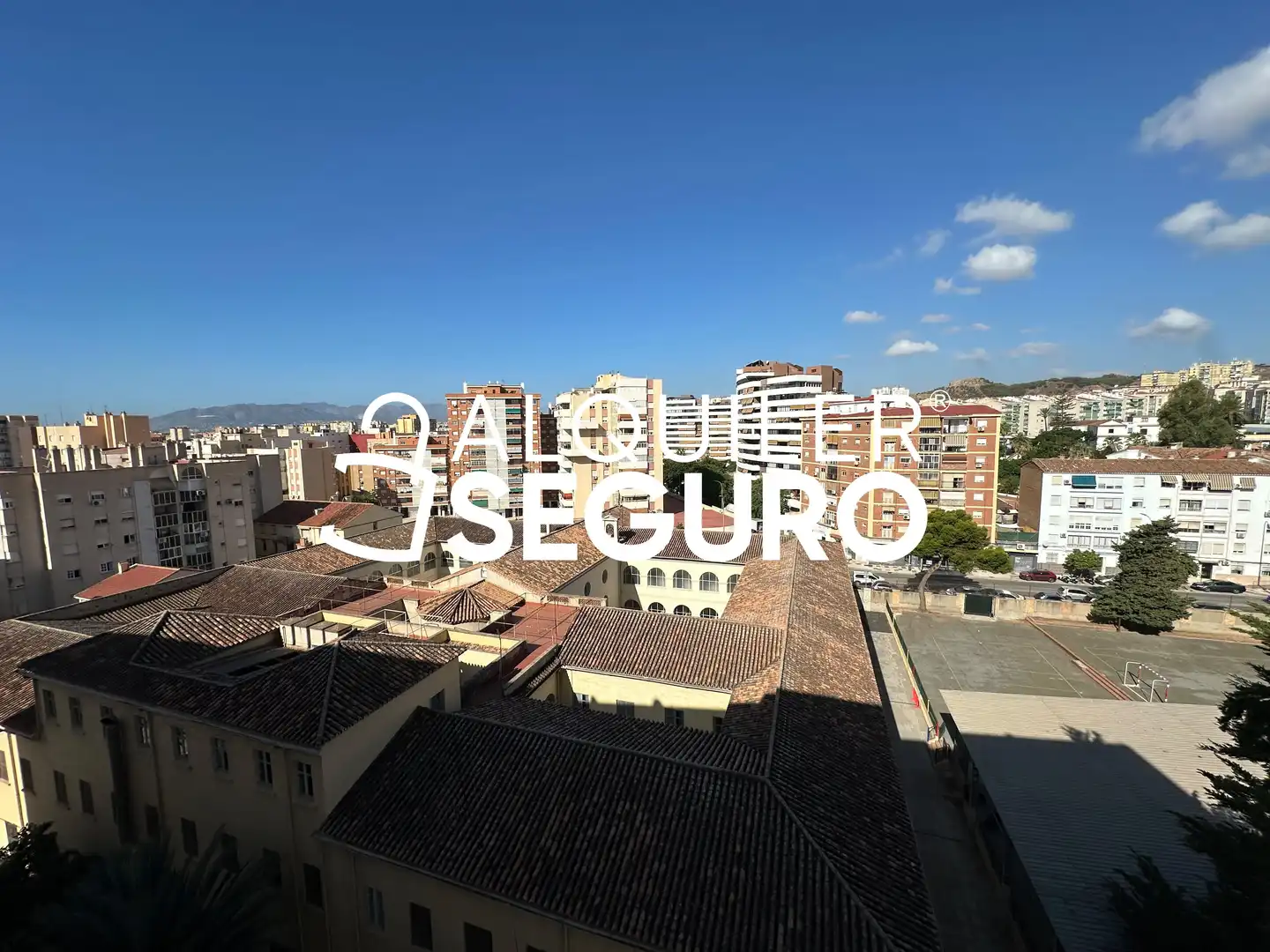 Außenansicht von Wohnung zur Miete in Málaga mit Klimaanlage und Möbliert