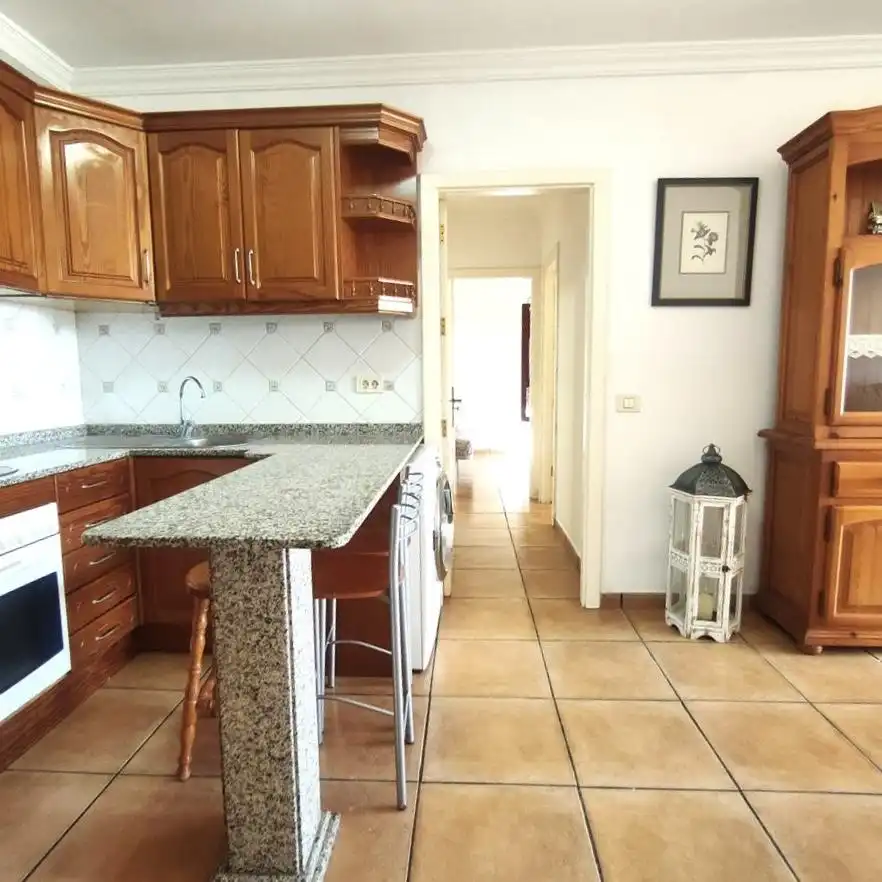 Cuina de Planta baixa de lloguer en Mogán amb Moblat