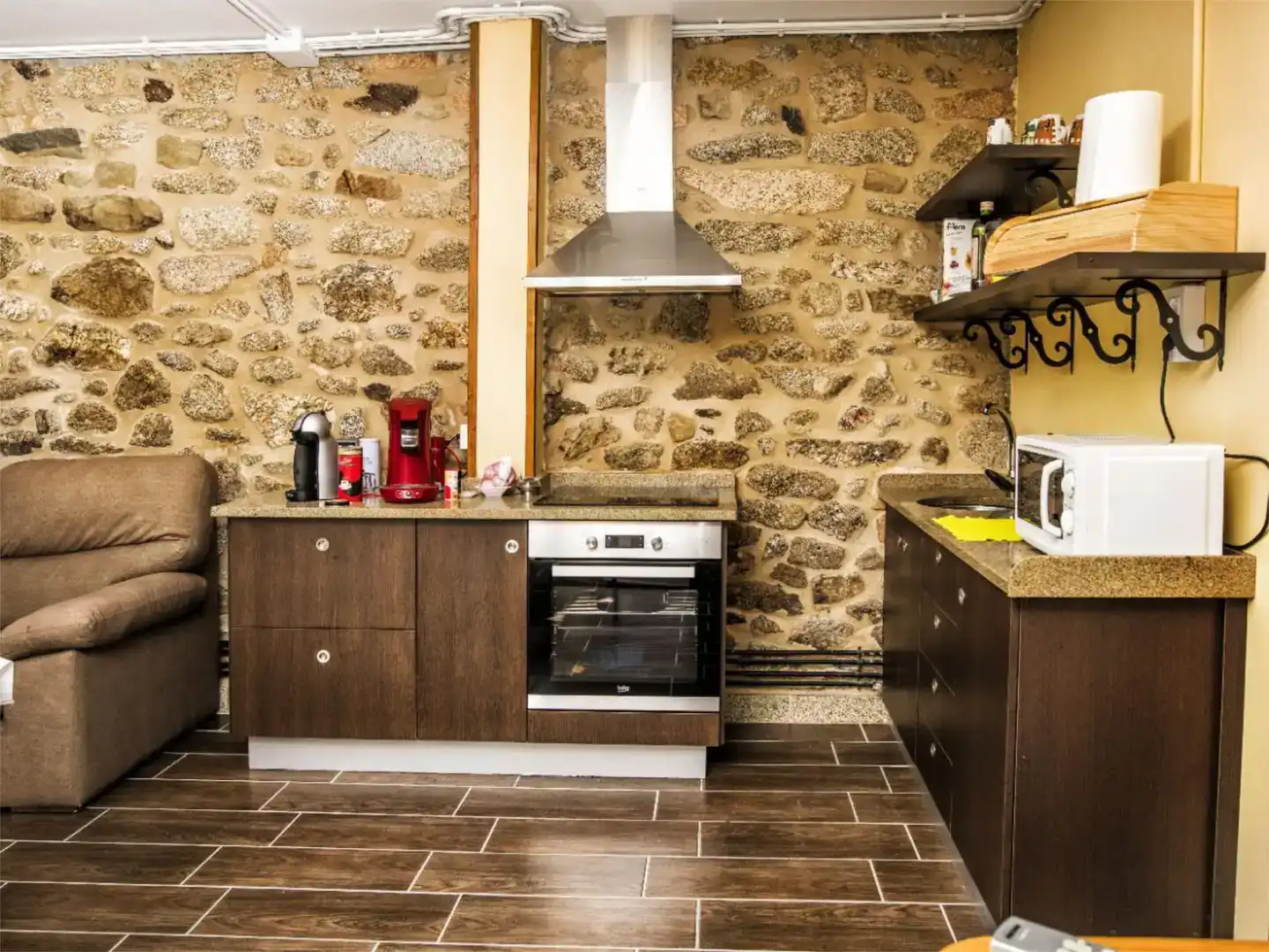Cocina de Piso de alquiler en Dumbría, A Coruña