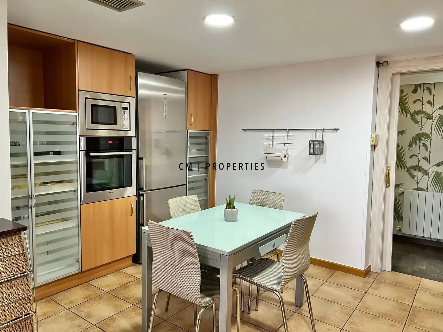 Cuina de Pis de lloguer en Valencia amb Aire condicionat, Calefacció i Parquet