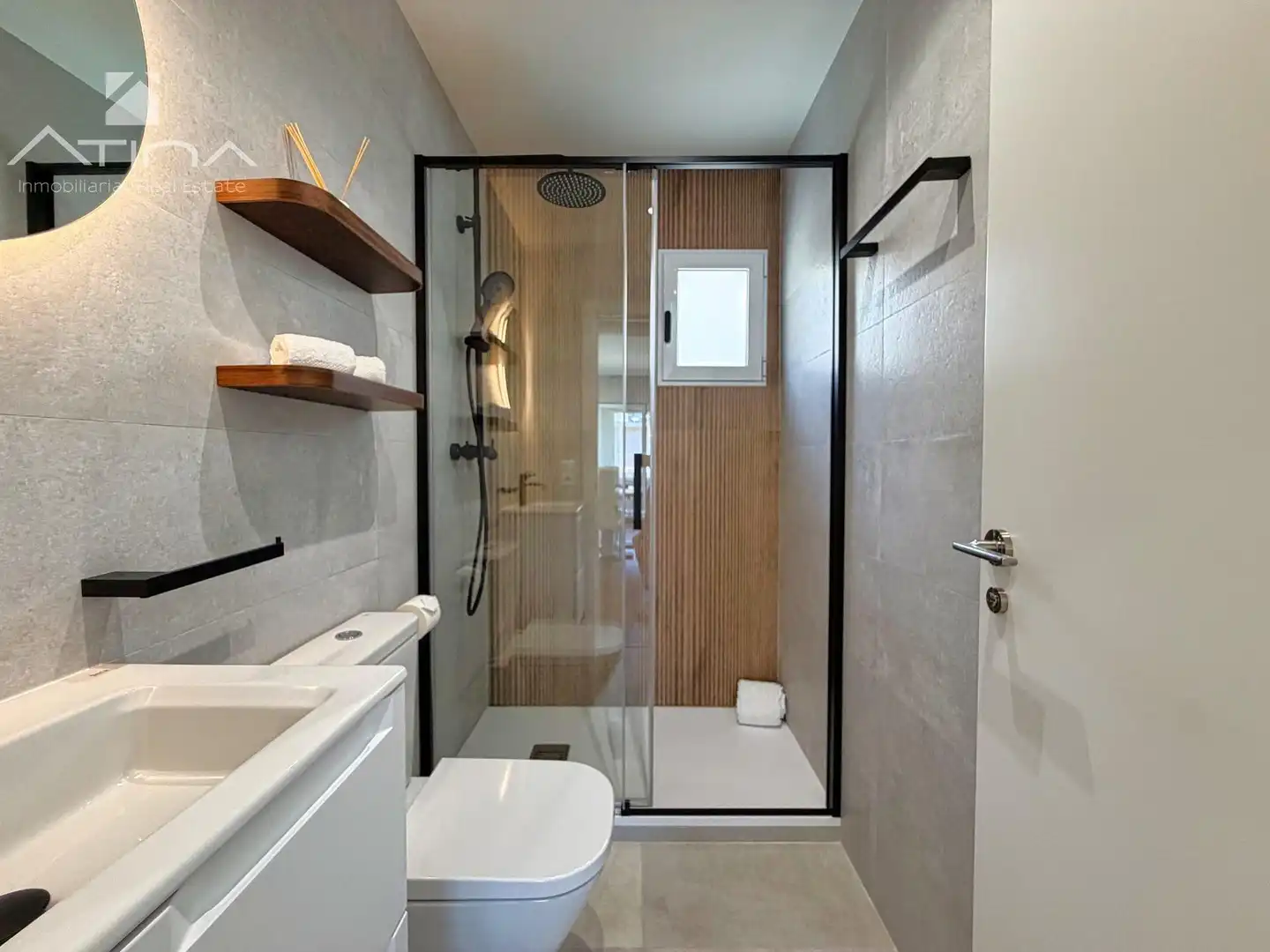 Bany de Apartament en venda en Jávea / Xàbia amb Aire condicionat, Calefacció i Jardí privat