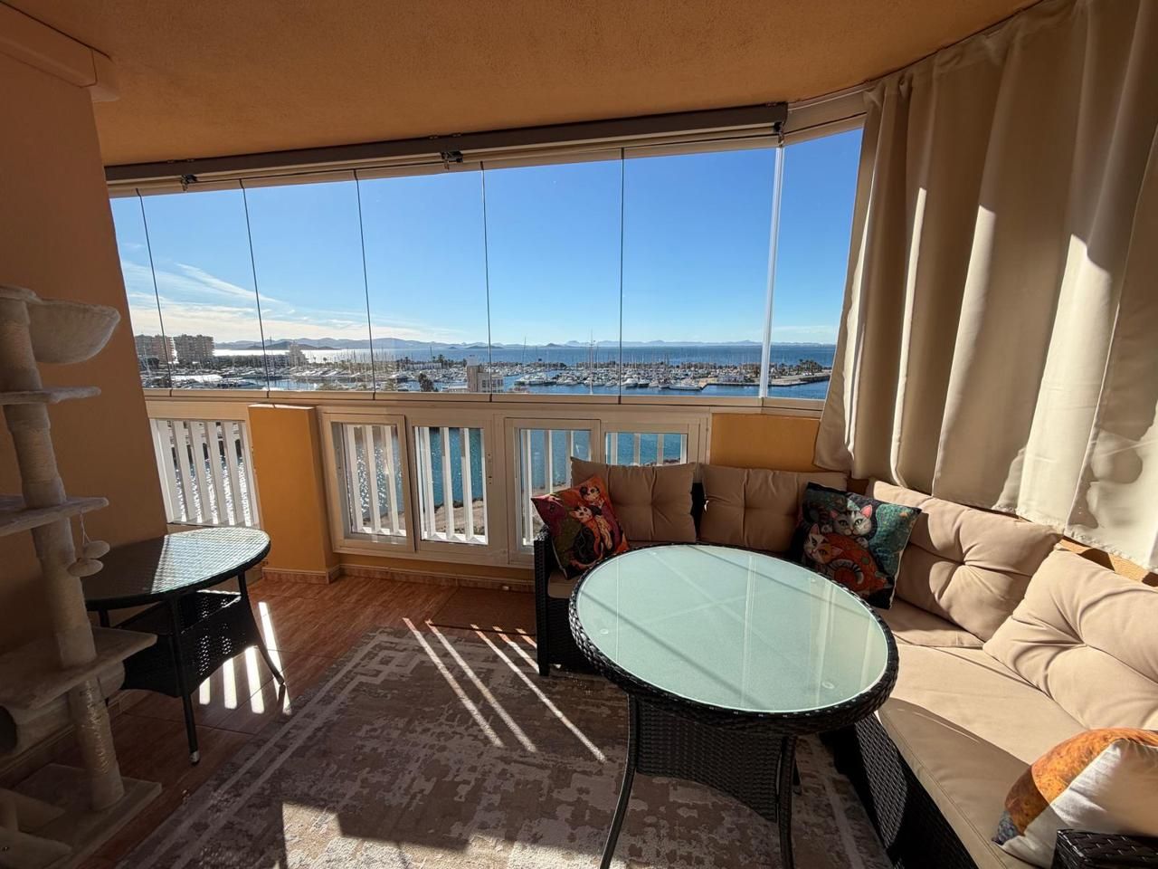 Terrassa de Apartament en venda en La Manga del Mar Menor amb Aire condicionat, Calefacció i Terrassa