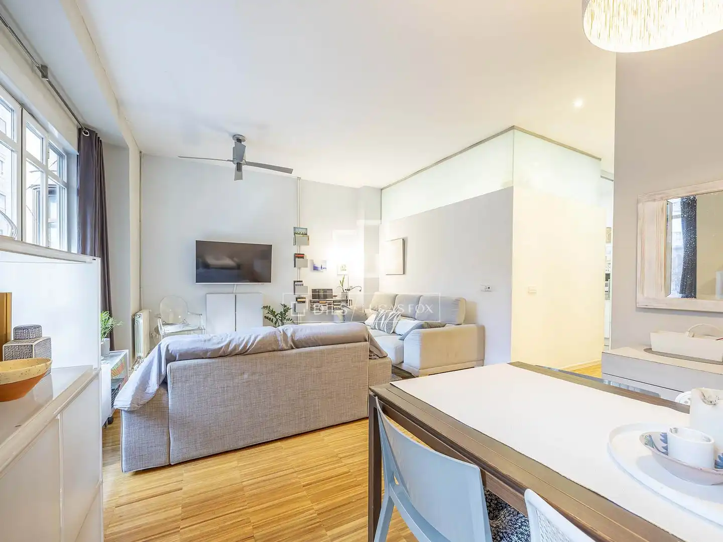 Sala de estar de Piso en venta en Valencia con Aire acondicionado, Calefacción y Parquet