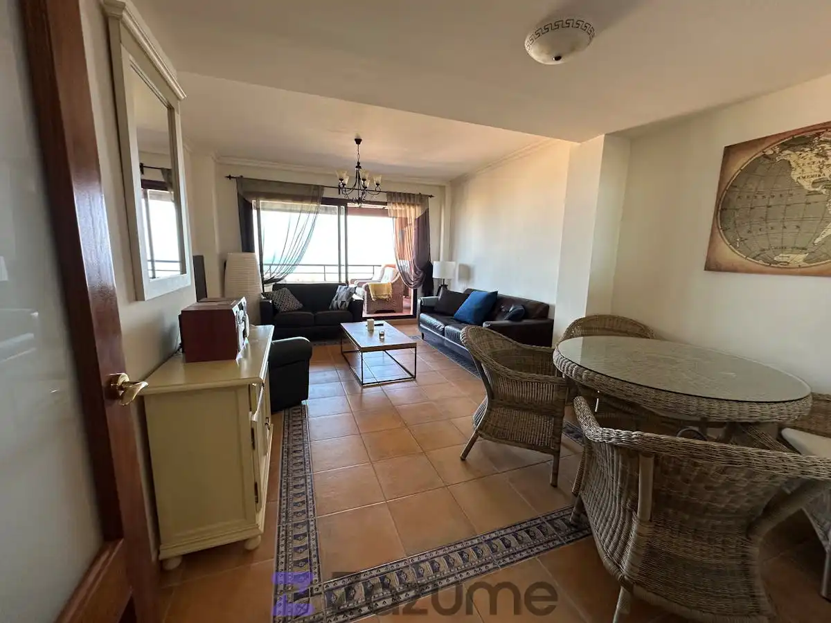 Living room of Flat for rent in Mijas  with Private garden, Terrace and Swimming Pool