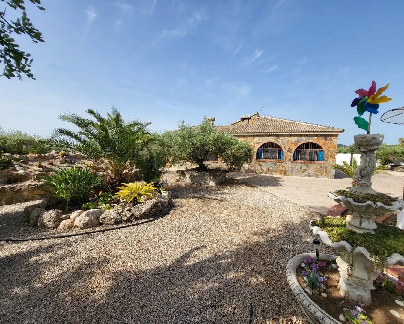 Vista exterior de Finca rústica en venda en L'Ametlla de Mar  amb Jardí privat, Terrassa i Traster