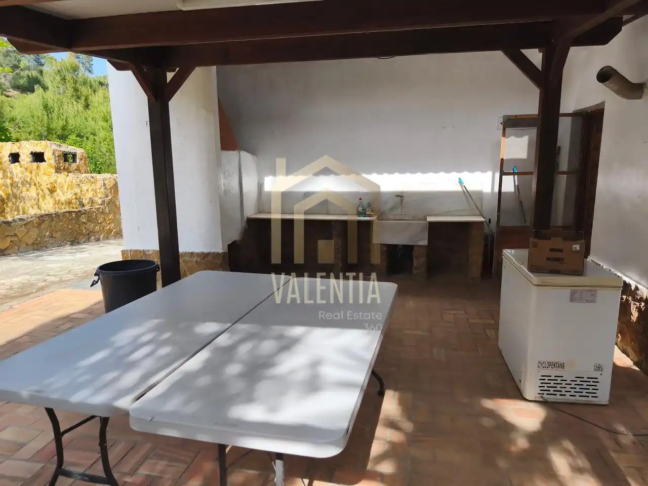 Garten von Country house zum Verkauf in Alborache mit Heizung, Privatgarten und Terrasse