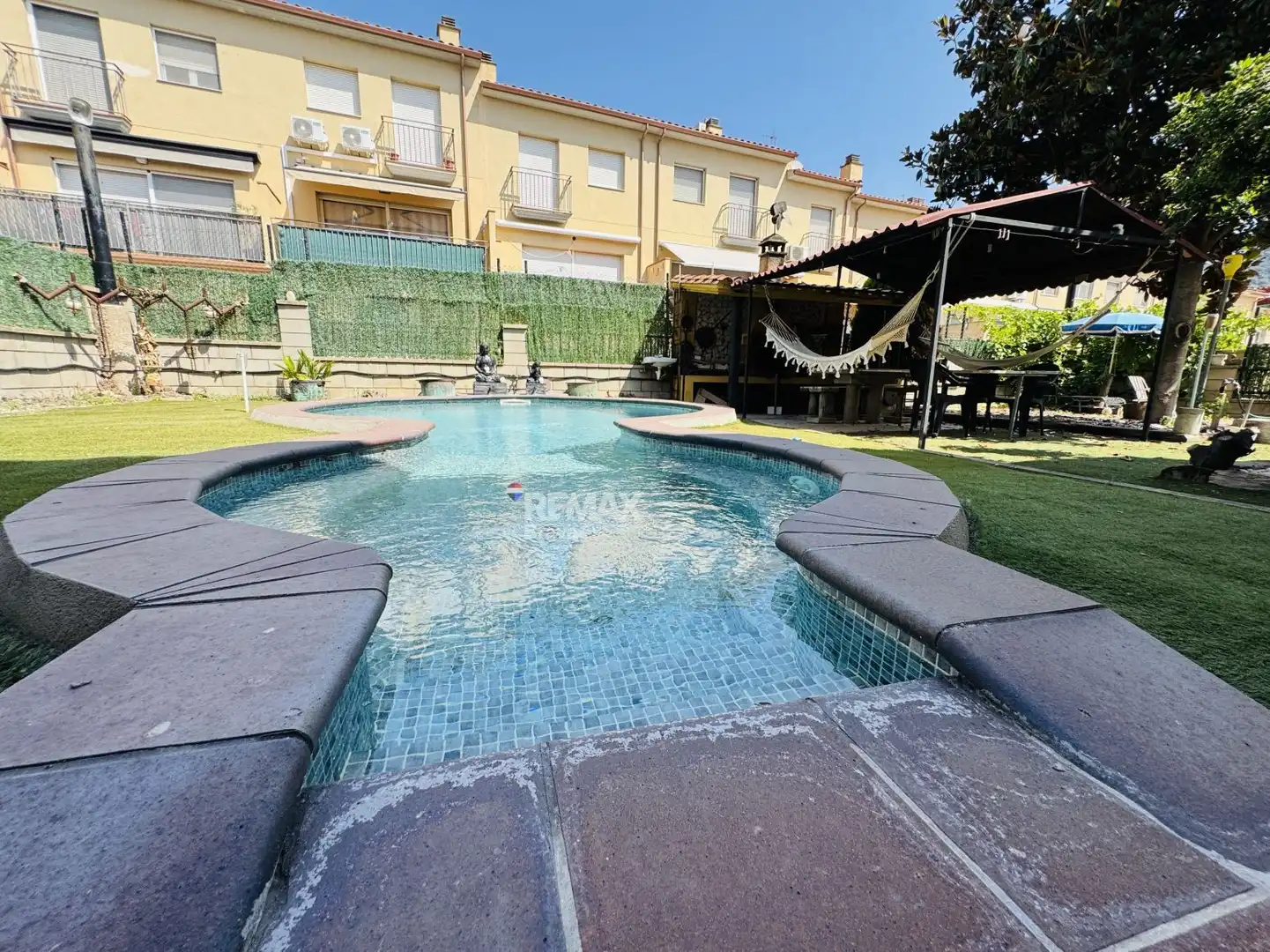 Piscina de Casa o xalet en venda en Amer amb Jardí privat, Terrassa i Traster