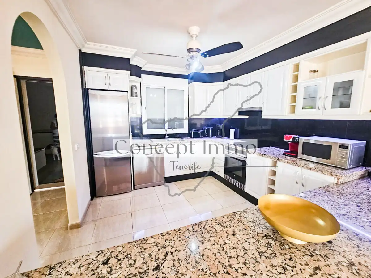 Kitchen of Flat for sale in Adeje  with Terrace, Storage room and Alarm