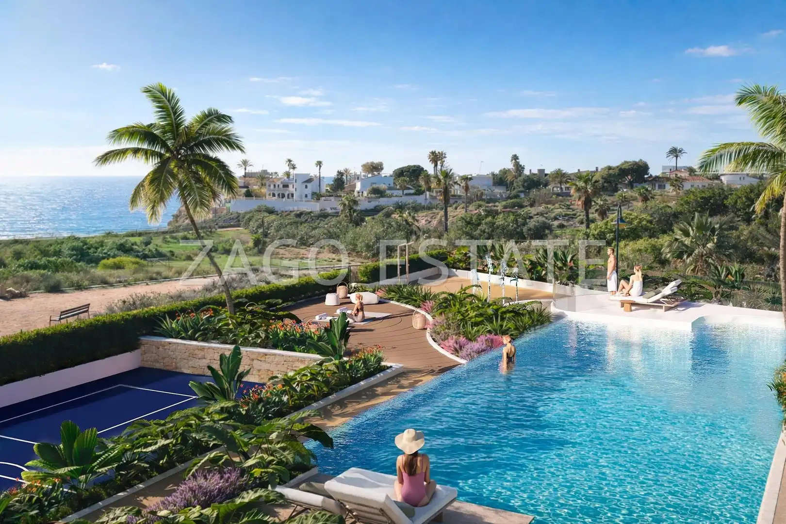 Casa a schiera con piscina in vendita a Pueblo Español - Coveta Fumá, imagen 4