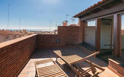 Terrace of House or chalet for sale in Mataró  with Air Conditioner, Heating and Private garden