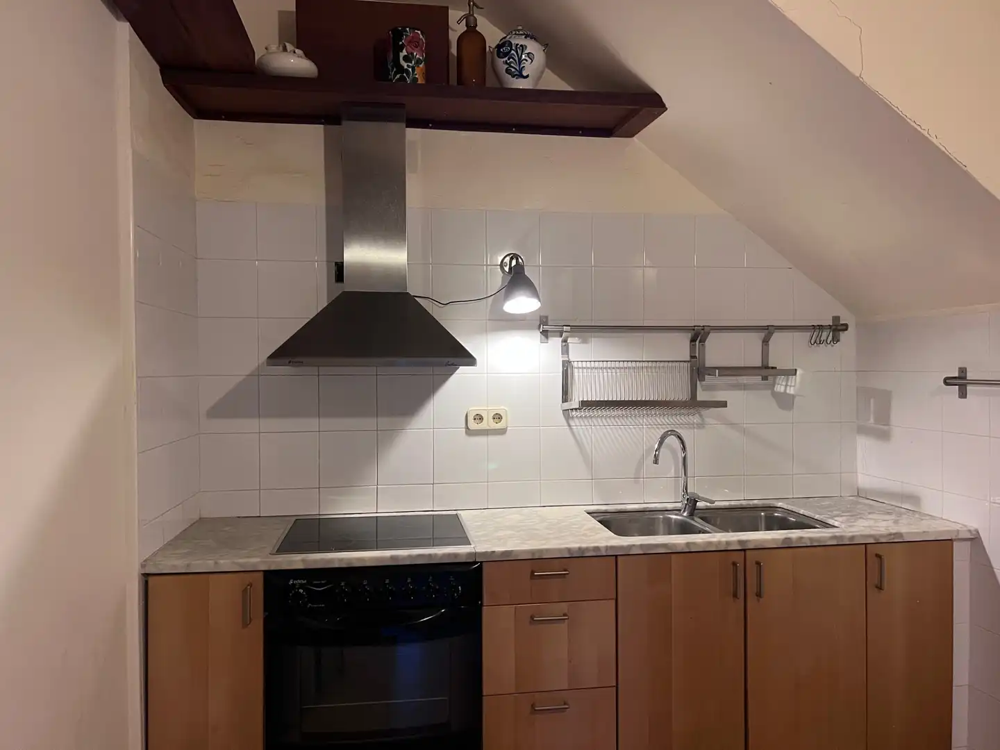 Cuina de Finca rústica en venda en Mieres (Girona) amb Aire condicionat, Jardí privat i Parquet
