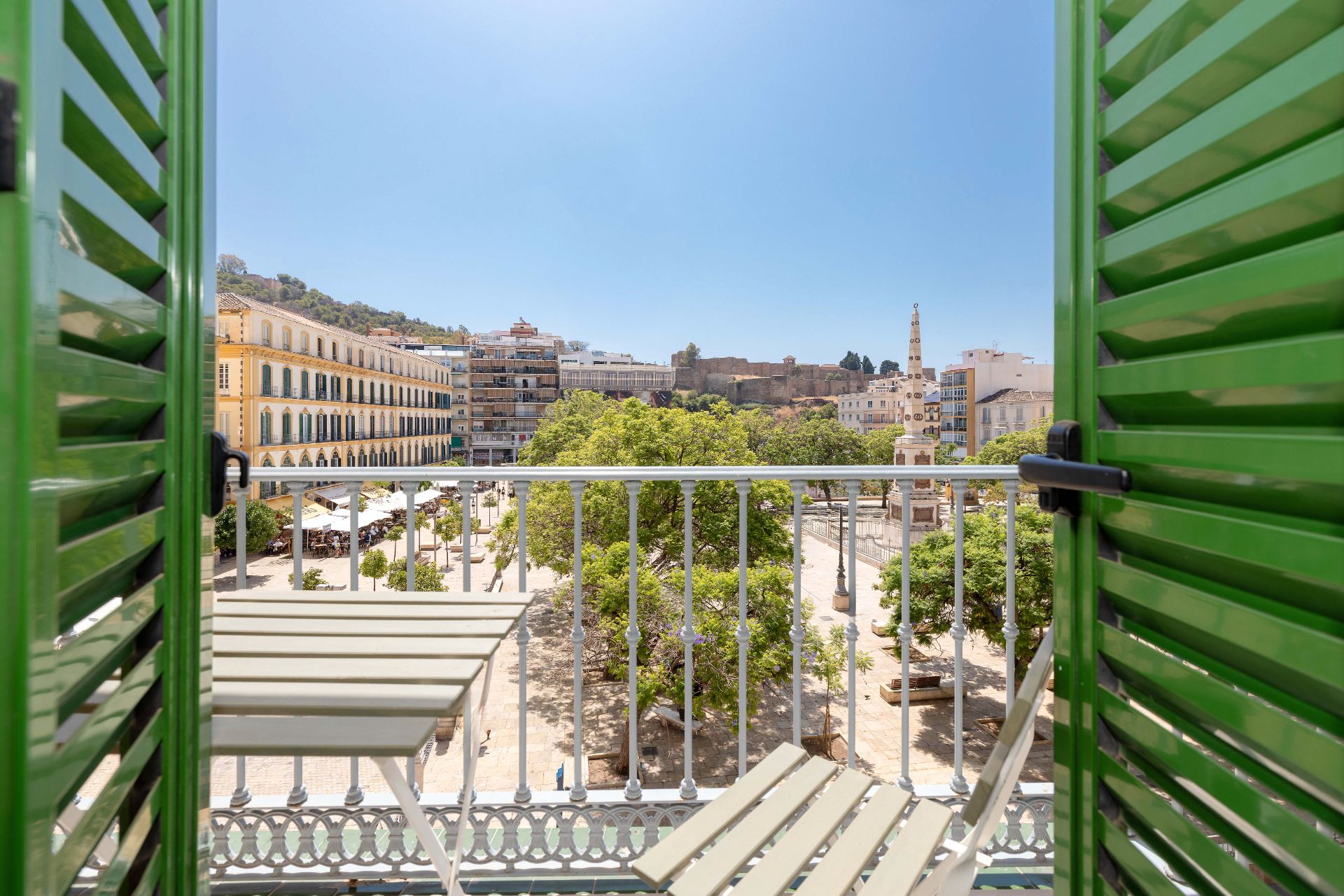 Bedroom of Flat for sale in Málaga Capital  with Air Conditioner, Heating and Terrace