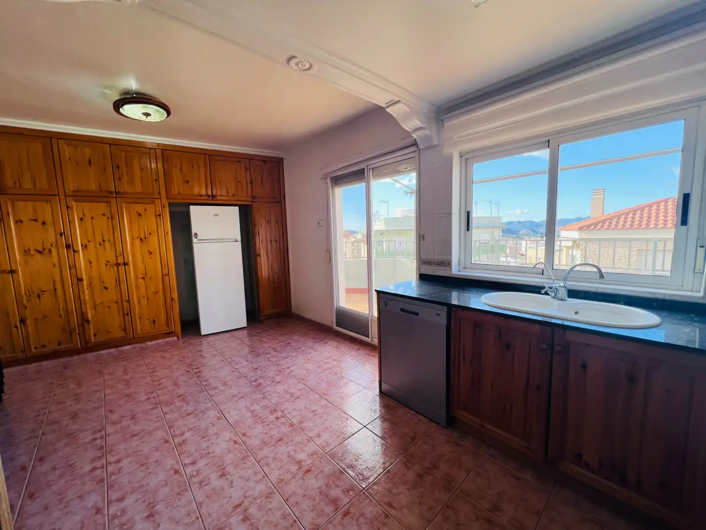 Cocina de Ático en venta en Petrer con Calefacción, Terraza y Horno