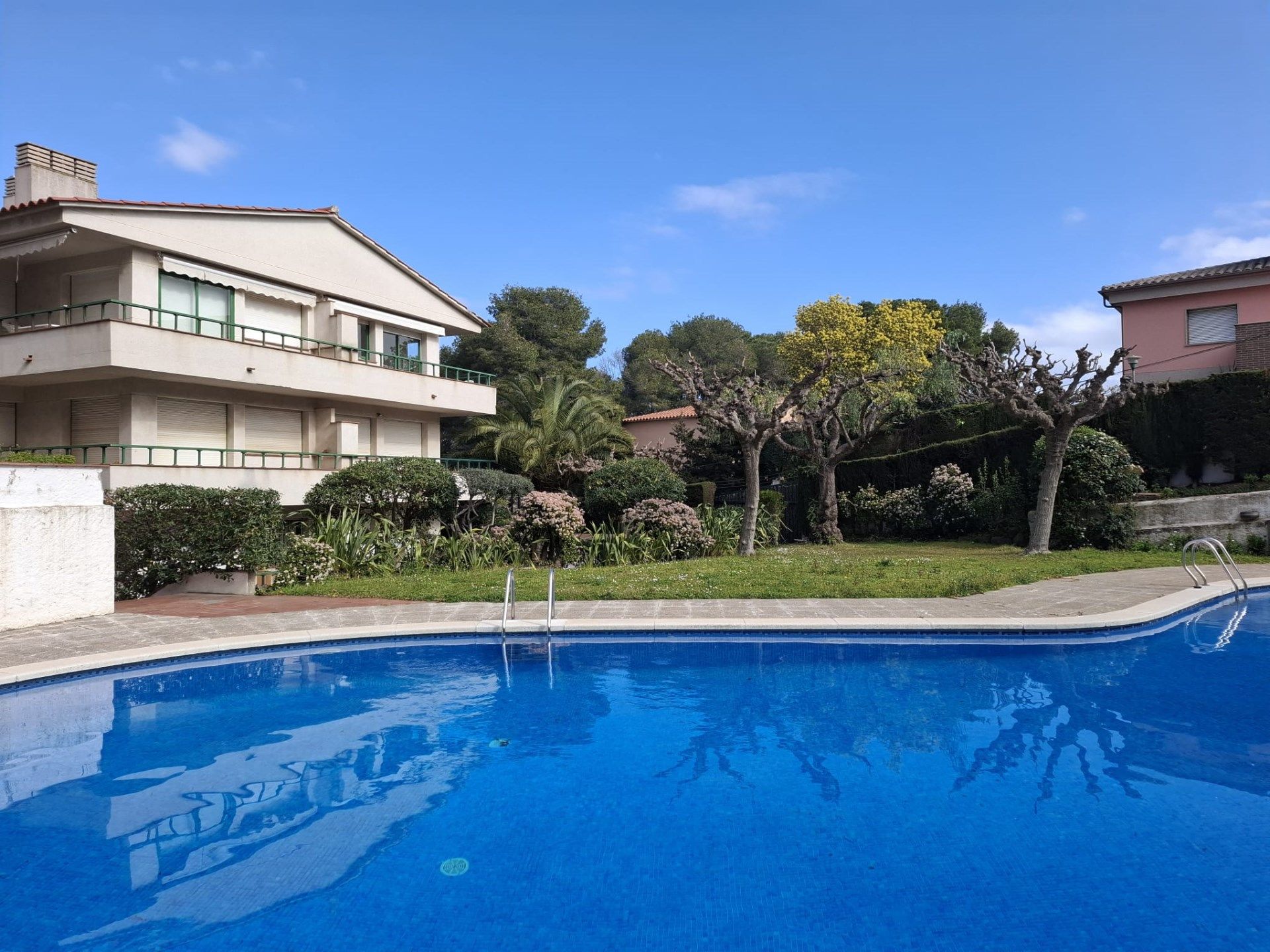 Swimming pool of Flat for sale in Llançà  with Heating, Terrace and Swimming Pool