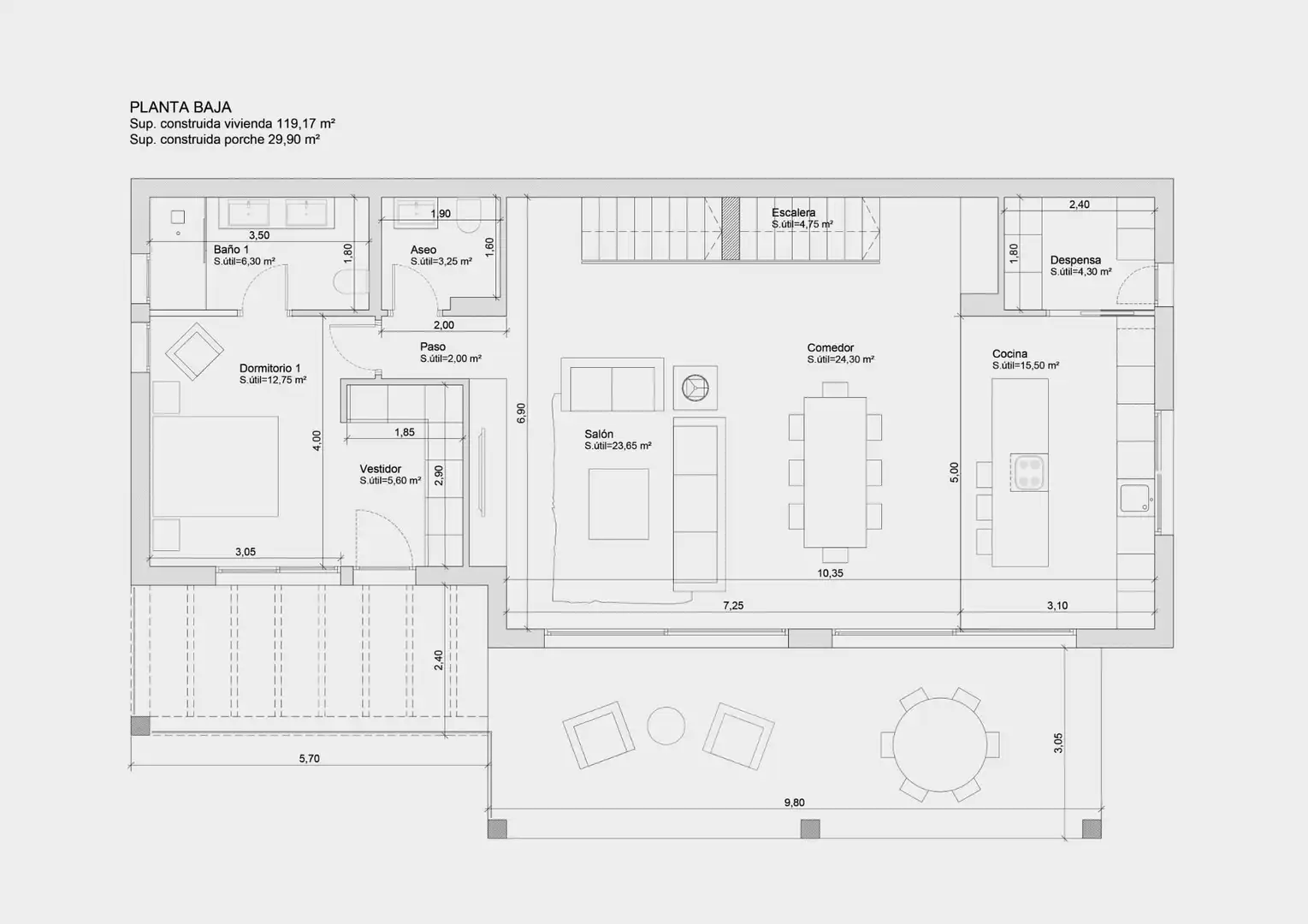Casa o chalet en venta en Jávea / Xàbia con Terraza y Piscina