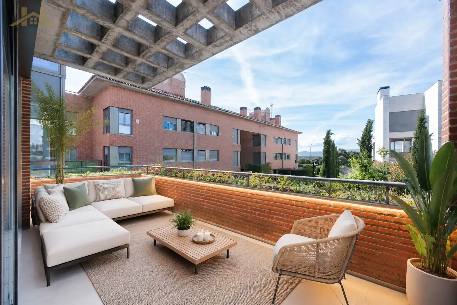 Terrace of Flat for sale in Madrid  with Air Conditioner, Heating and Parquet flooring