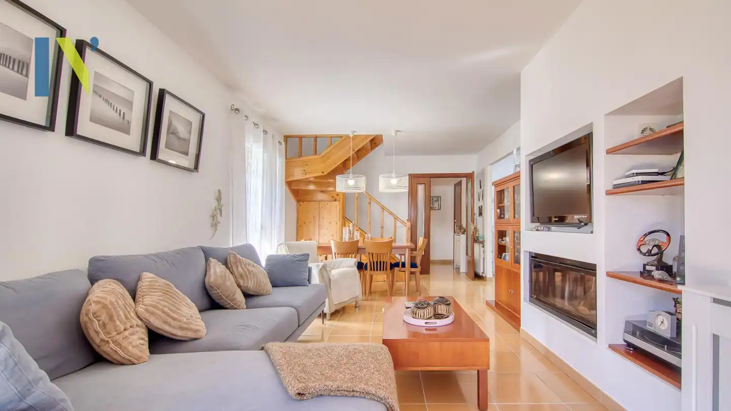 Living room of Detached homes for sale in Vilablareix  with Heating, Private garden and Swimming Pool