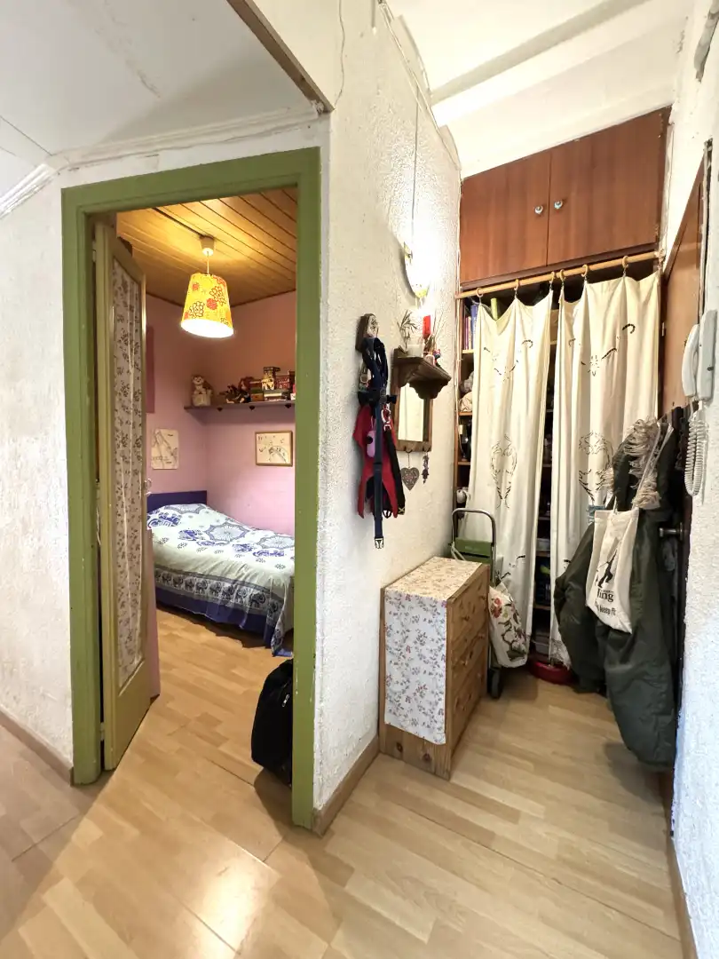 Bedroom of Flat for sale in Barcelona  with Parquet flooring, Furnished and Washing machine