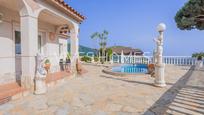 Exterior view of House or chalet for sale in Sant Cebrià de Vallalta  with Air Conditioner, Private garden and Terrace