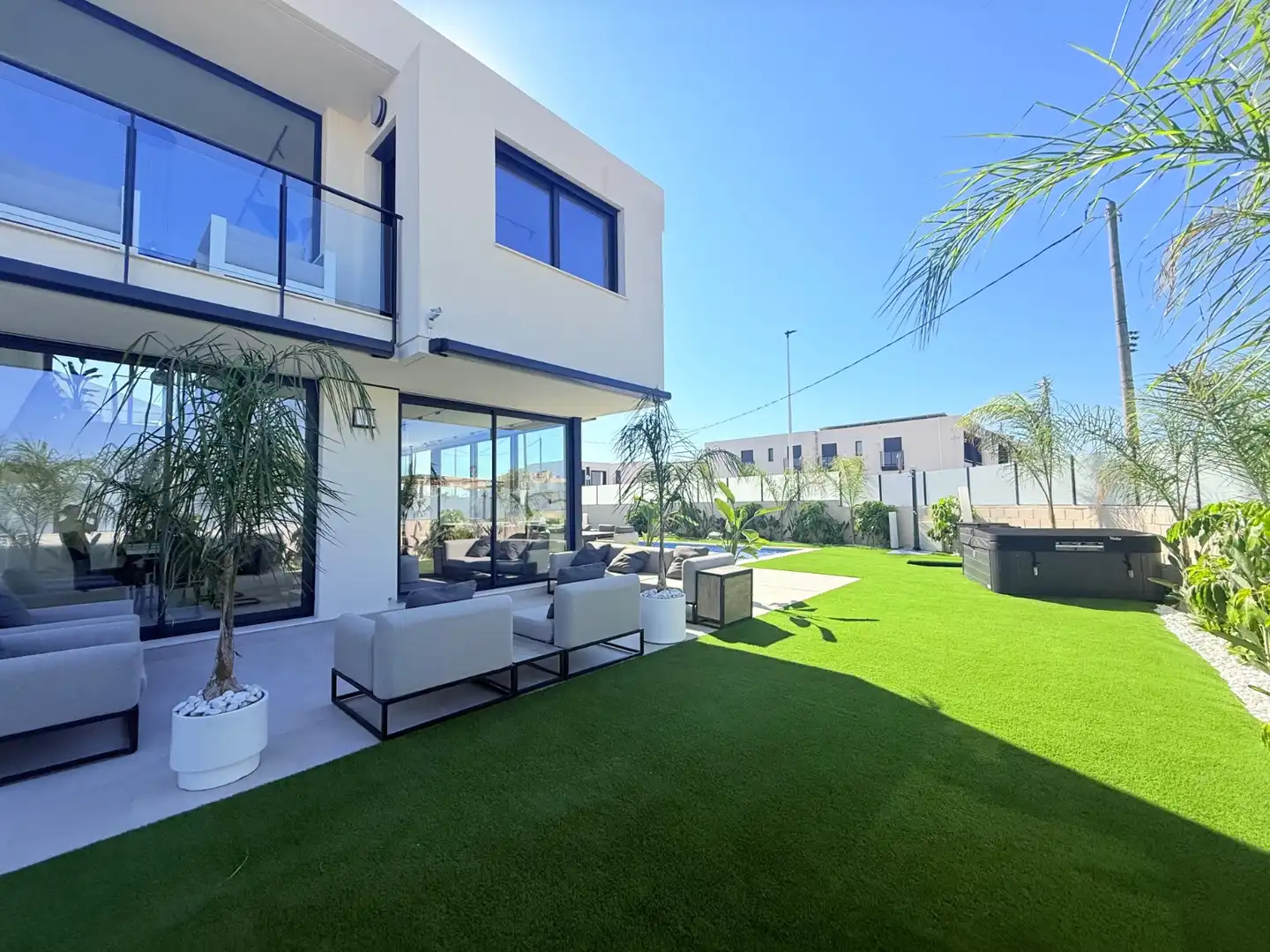 Terrassa de Casa o xalet en venda en Santa Pola amb Aire condicionat, Jardí privat i Terrassa