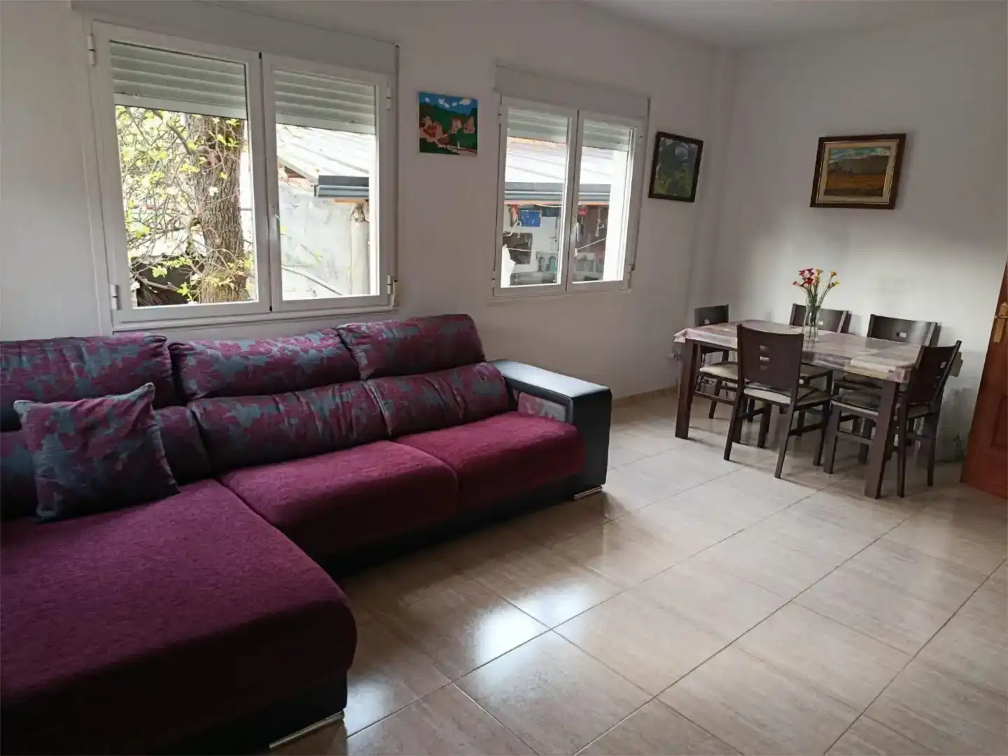 Sala de estar de Casa o chalet en venta en A Rúa  con Parquet y Trastero