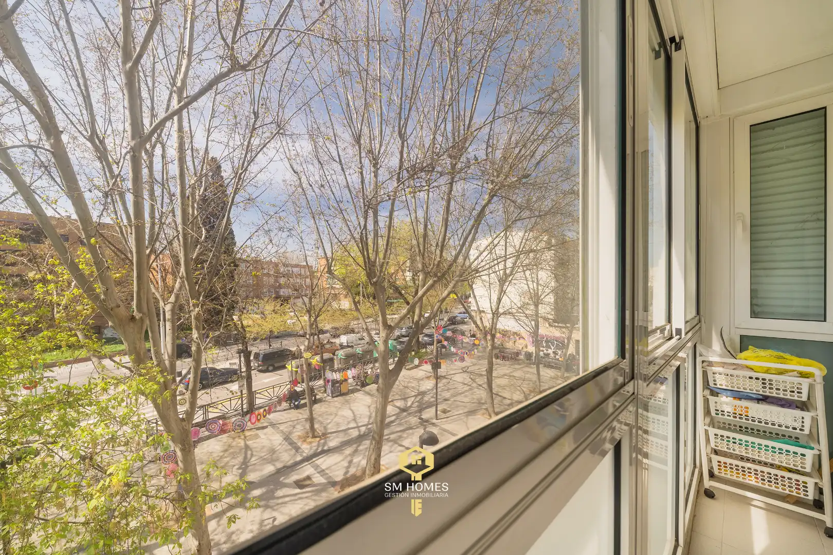 Außenansicht von Wohnung zum Verkauf in Coslada mit Terrasse, Möbliert und Ofen