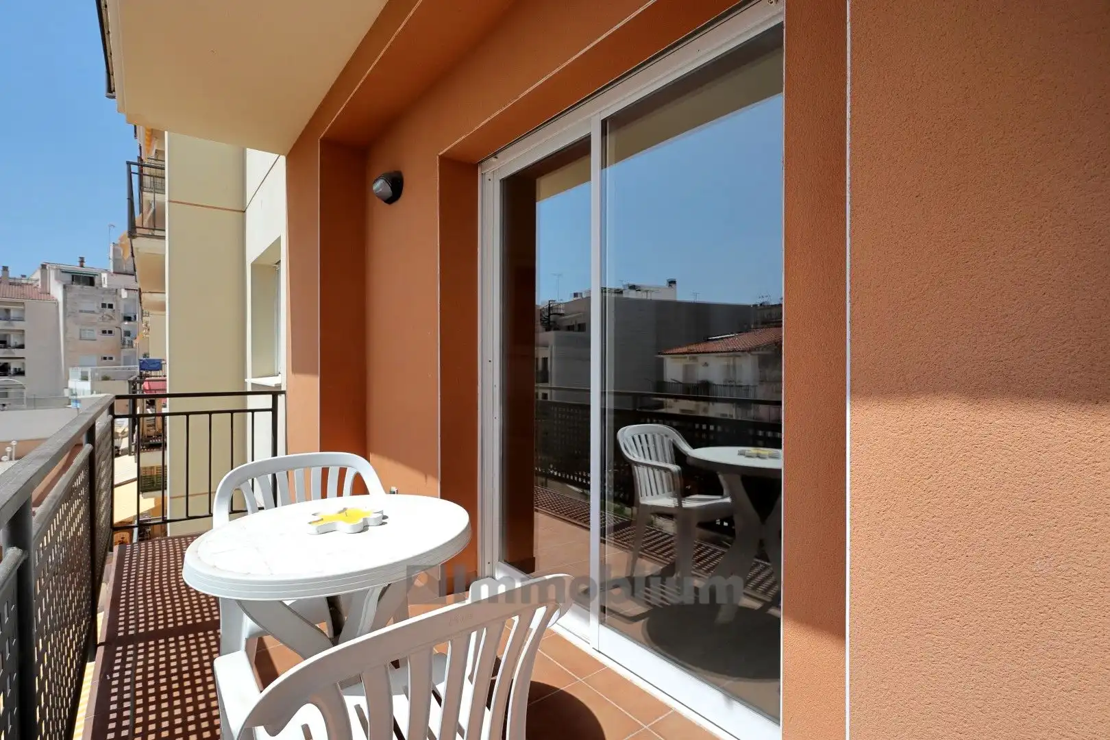 Terrasse von Wohnung zur Miete in Torredembarra mit Klimaanlage, Heizung und Privatgarten