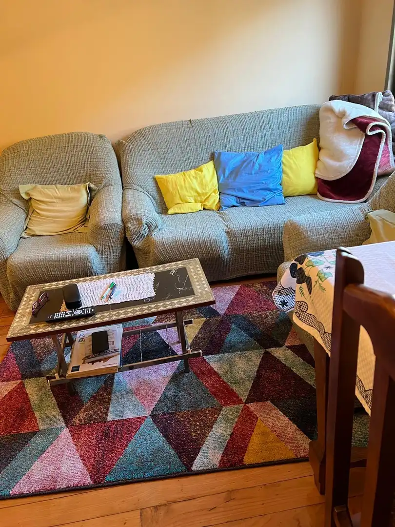 Sala d'estar de Casa o xalet en venda en Vega de Valcarce amb Calefacció, Jardí privat i Terrassa
